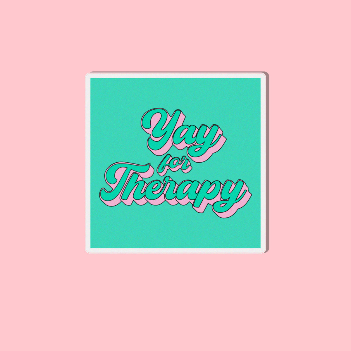 Yay for Therapy | Sticker