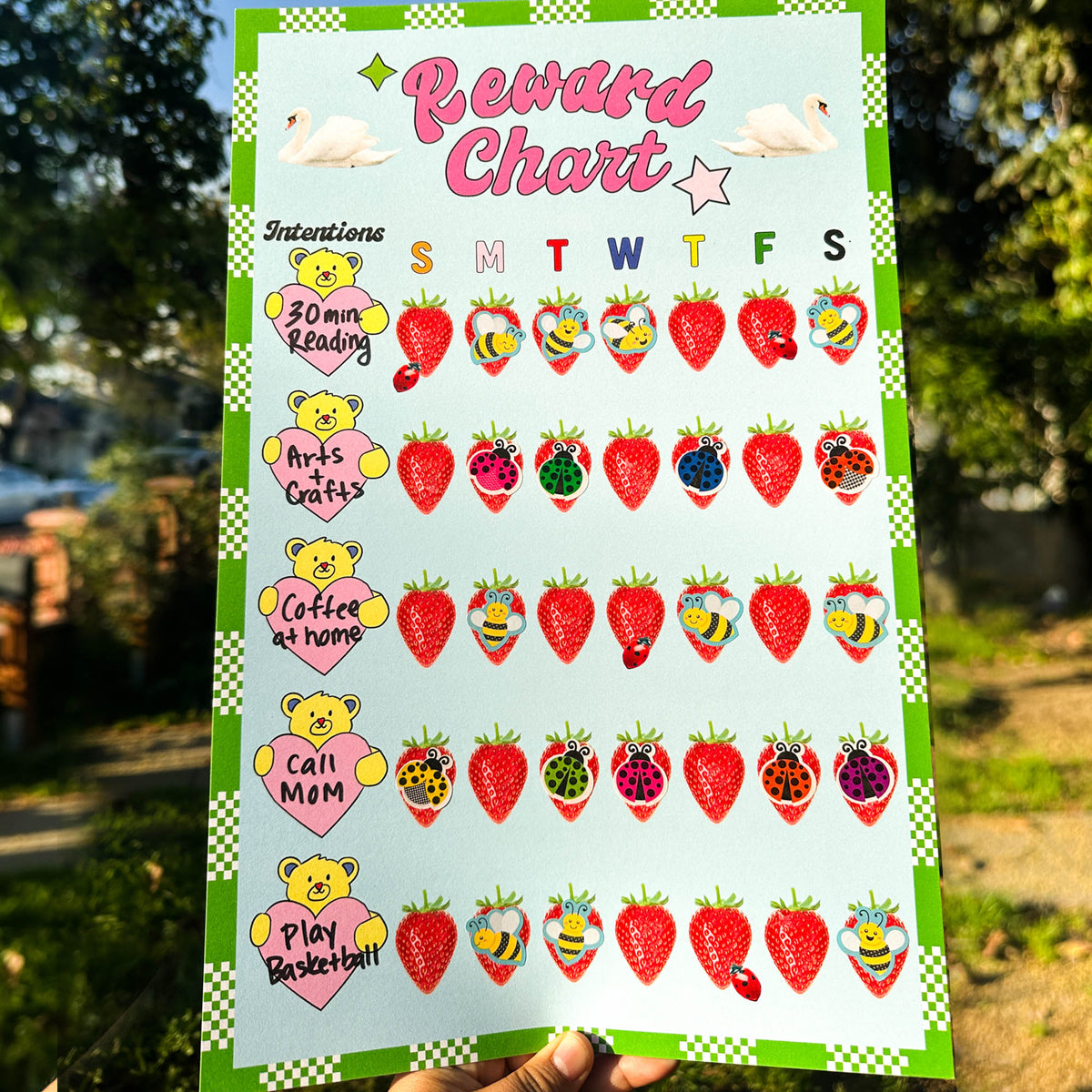 Reward Chart | 11x17 print