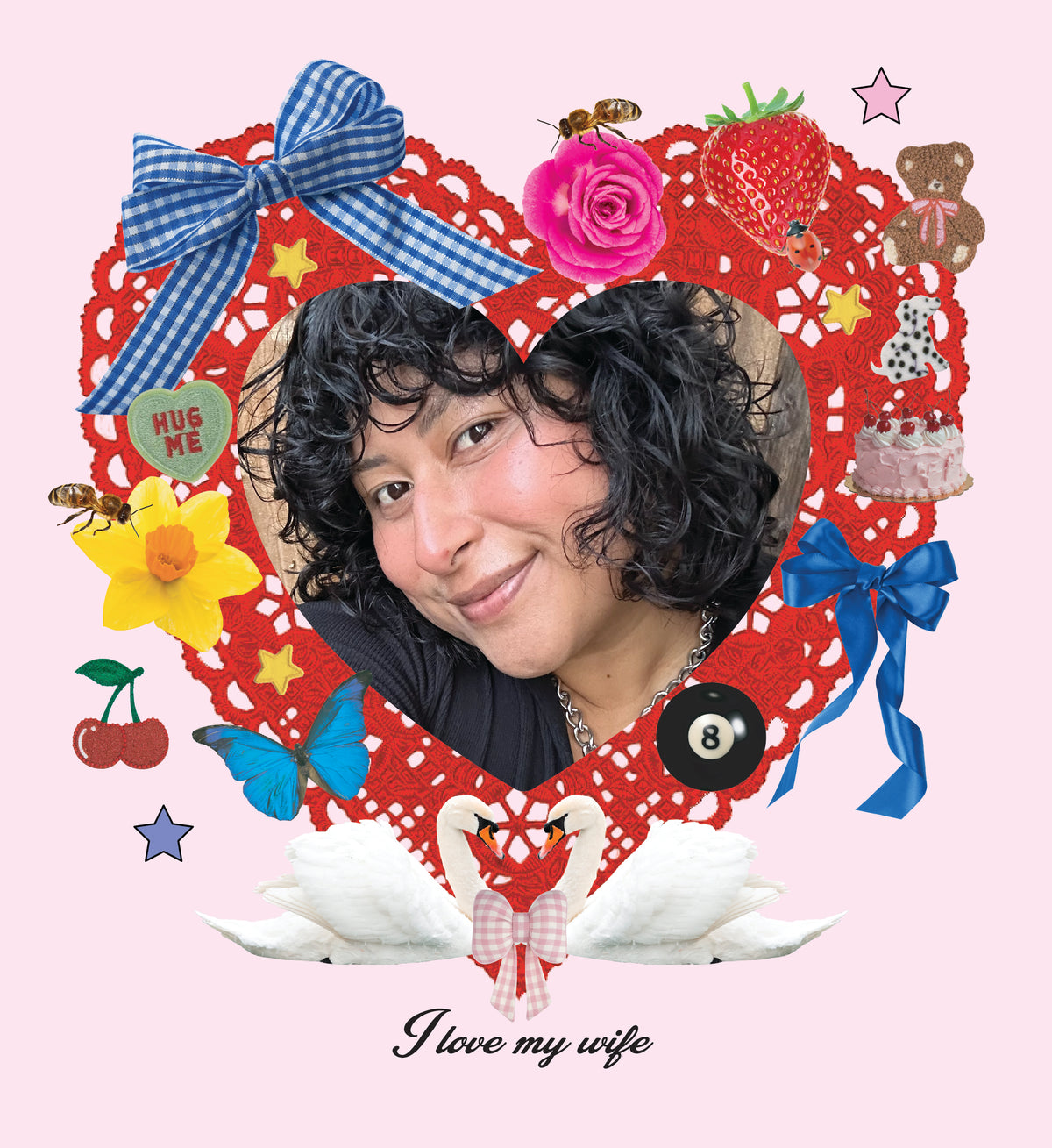 CUSTOM Lovers T-Shirt | Ivory Tee