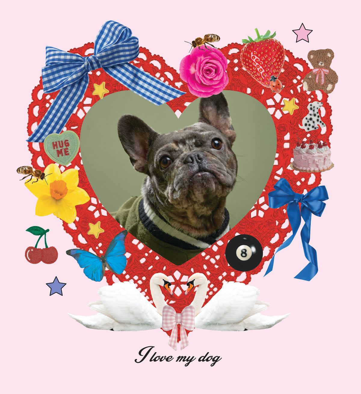 CUSTOM Lovers T-Shirt | Ivory Tee