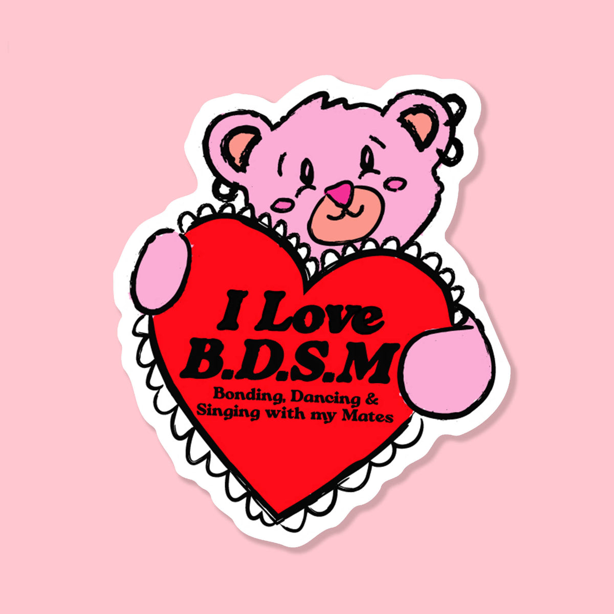 I love BDSM | Sticker