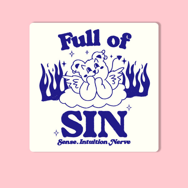 Full of SIN | Sticker - Smile Cult