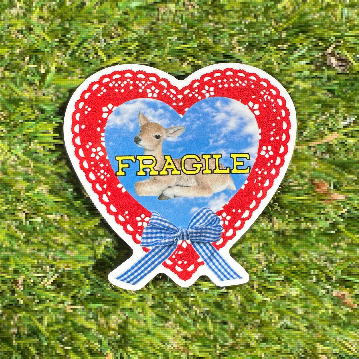 Fragile Deer | Sticker