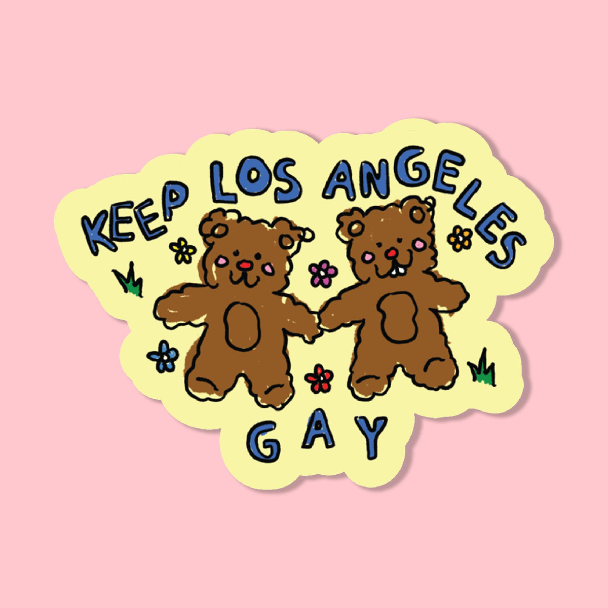 Keep Los Angeles Gay | Sticker